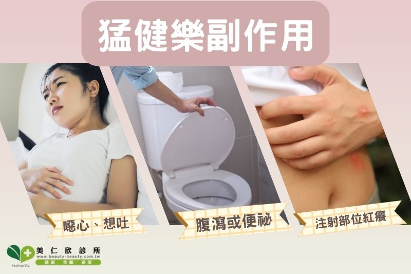 猛健樂副作用及適用對象